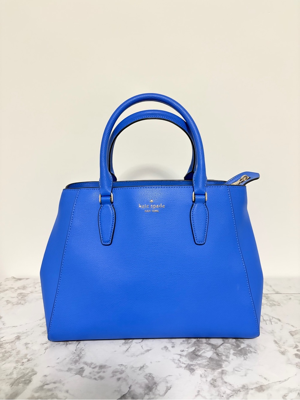 Kate Spade New York Blue Kristi Satchel Bag